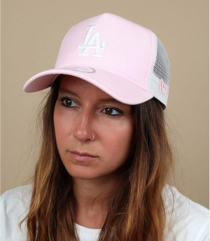 trucker LA rosa MLB Oxford LA pink